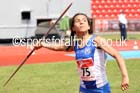 Junior girls javelin, English Schools Track and Field. Photo: David T. Hewitson/Sports for All Pics